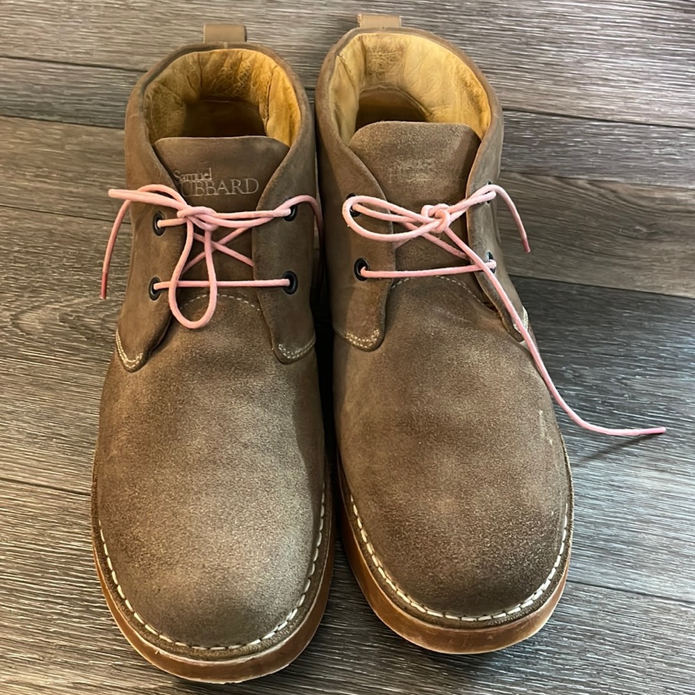 Samuel Hubbard suede leather Vibram boots (n22)